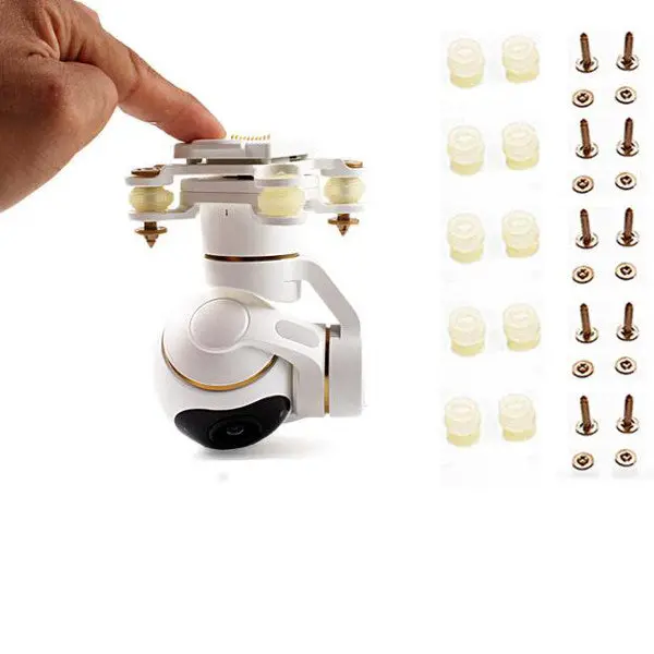 10Pcs Gimbal Shock Absorber Damping Ball & Anti-Shedding Buckle For Xiaomi Mi Drone 4K 1080P Version 1