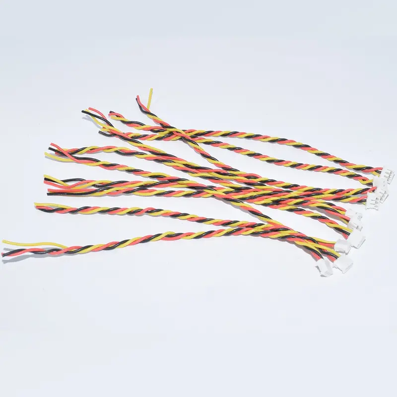10Pcs Jst-Sh1.5Mm 3Pin Plug Cable Wire 10Cm For Fpv Racing Drone Camera 1