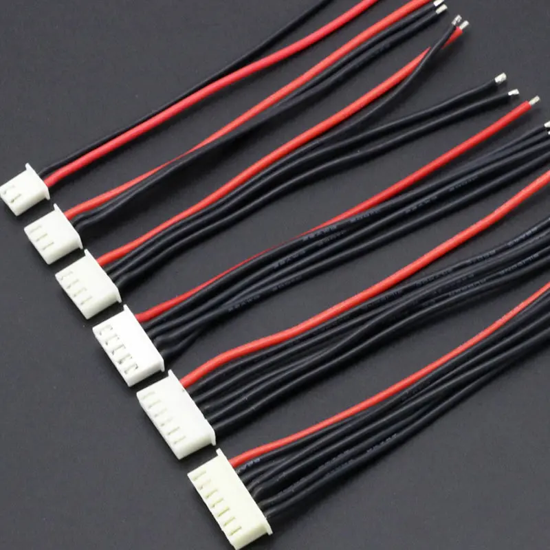 10Pcs/Lot 2S1p 3S1p 4S1p 5S1p 6S1p Jst-Xh Jst Xh Connector Adapter Plug Balance Changer Wire Charger Cable For Lipo Battery 1