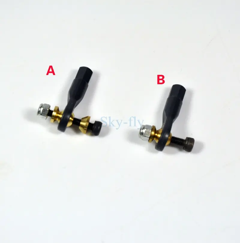 10Pcs M2 M3 Rod End Rc Ball Joint Link With Screw Set For Rc Airplane Car Buggy Boat Crawler 1