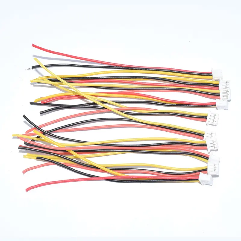10Pcs Molex Picoblade 1.25Mm 3Pin Plug Cable Wire 6Cm For Fpv Racing Drone Camera 1