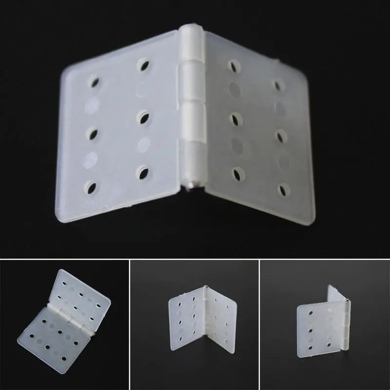 10Pcs Nylon & Pinned Hinge For Rc Airplane Aileron Connection Rc Airplane Parts Aeromodelling Model Diy 20 X 36 Mm 1