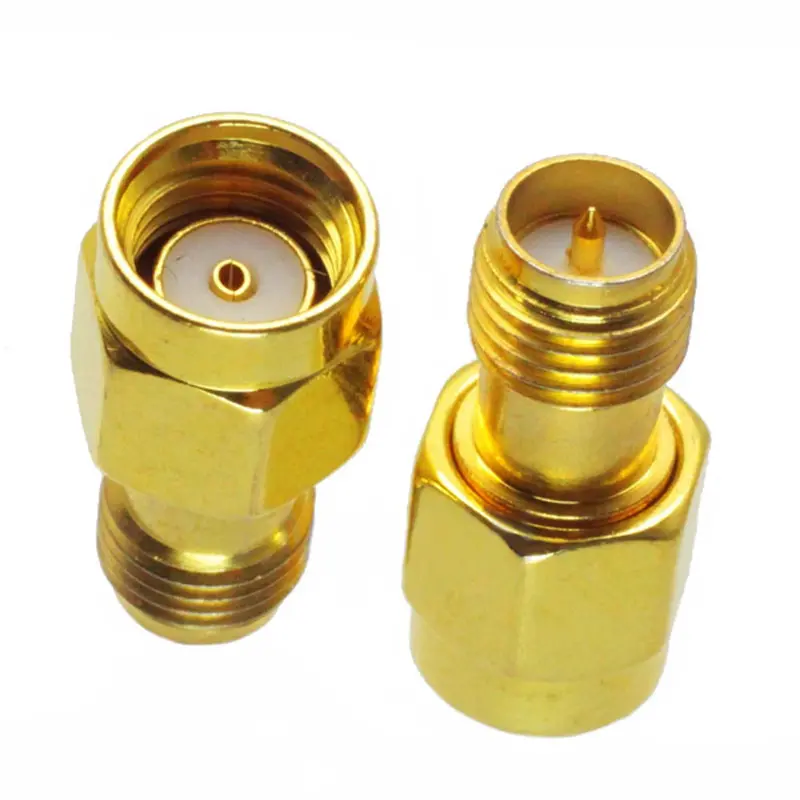 10Pcs Rp-Sma Male To Rp-Sma Female Adapter Rf Connector Rp-Sma-Jk For Fpv Rc Drone 1