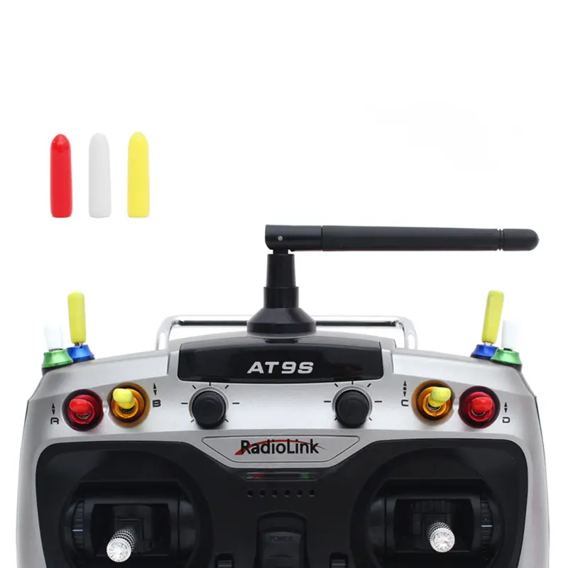 10Pcs Rubber Switch Stick Cap Non-Slip Sleeve For Flysky Frsky Futaba Jr Radiolink Wfly Transmitter 1