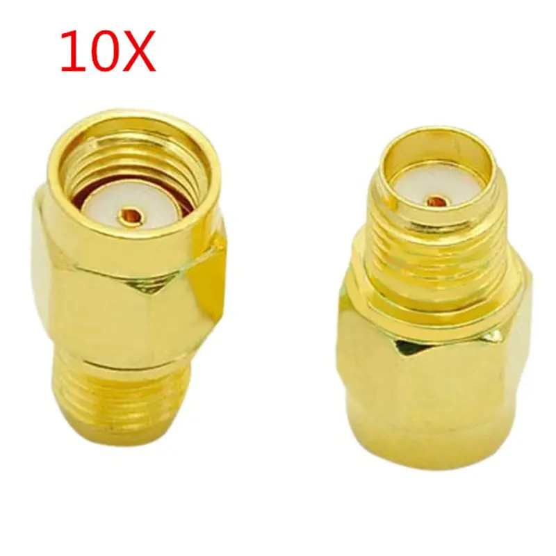 10Pcs Sma Female To Rp-Sma Male Adapter Connector For Rc Drone Fpv Racing 1
