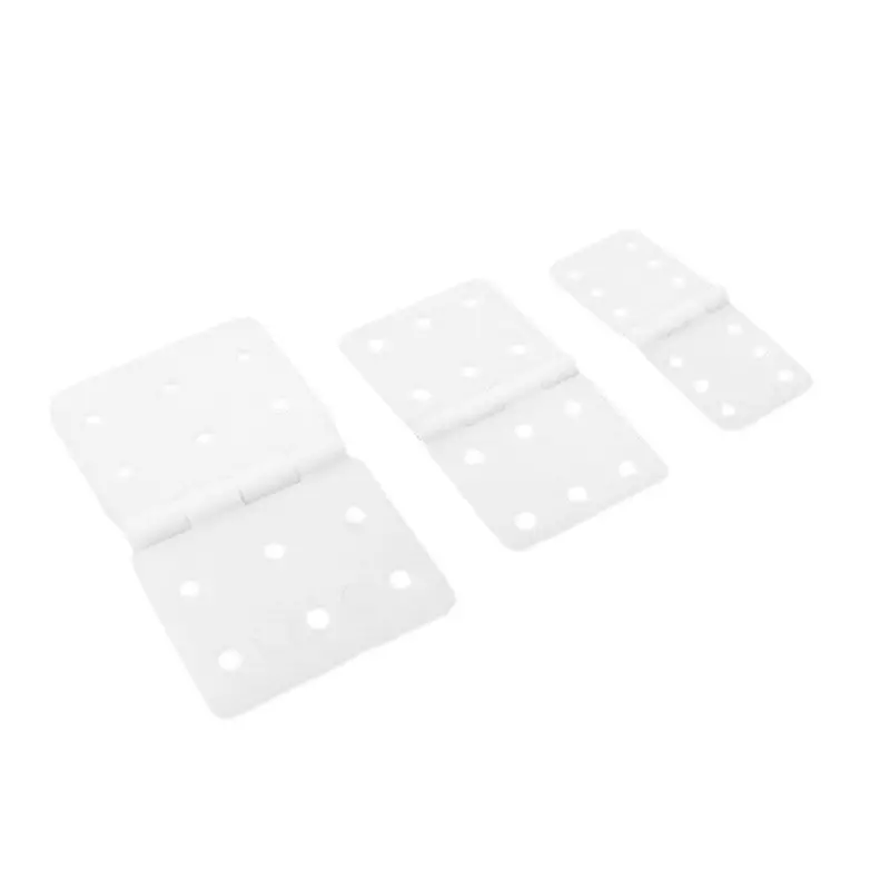 10Pcs Uruav 12*24/16*29/20*36Mm Nylon&Pinned Hinge For Rc Airplane Aileron Connection Rc Airplane Parts Aeromodelling Model Diy 1