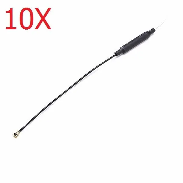 10X 3Dbi Brass 2.4G Receiver Antenna Omni Directional Ipex Port Compatible Futaba Jr Wfly 1