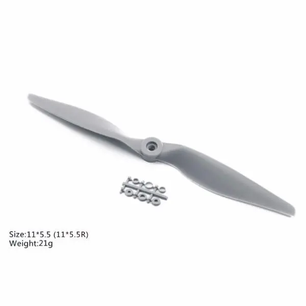 1155 11X5.5 Dd Direct Drive Propeller Blade Cw Ccw For Rc Airplane 1