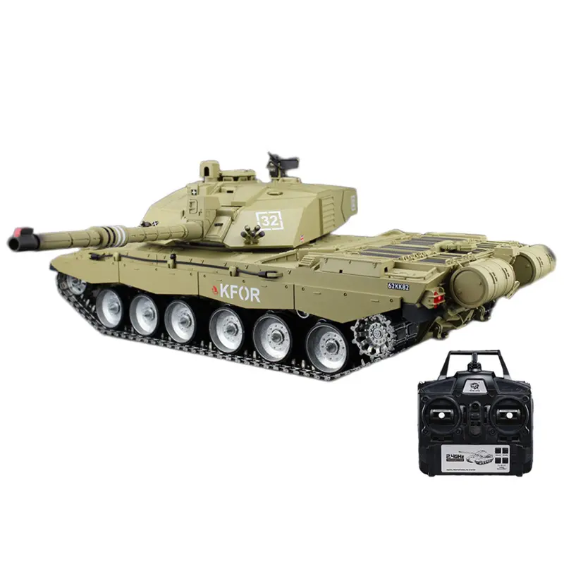 1:16 British Challenger ⅱ Main Battle Tank 2.4G Remote Control Model Tank With Sound Smoke Effect Metal Ultimate Edition 1