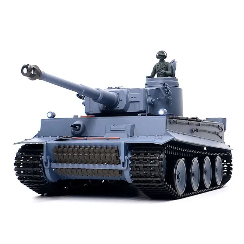 1:16 German Tiger Heavy Tank 2.4G Remote Control Model Military Tank With Sound Smoke Shooting Effect - Basic Edition 1