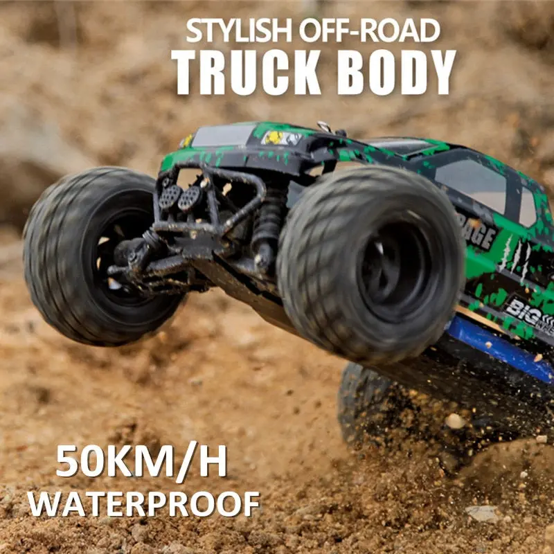 1:18 Bigfoot Cars 50Km/H Rc Car 4Wd 2.4Ghz Remote Control Trucks High Quality Climbing Off-Road Truck Top Level Toys Vehicles 1