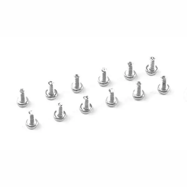 12 Pcs M1.4X3 Screw Compatible Happymodel 0603/ 0703 / 0802 / Ex1102 Brushless Motor M7 Ur65 Us65 Uk65 Trashcan Snapper6/7 Fpv Racing Drone 1