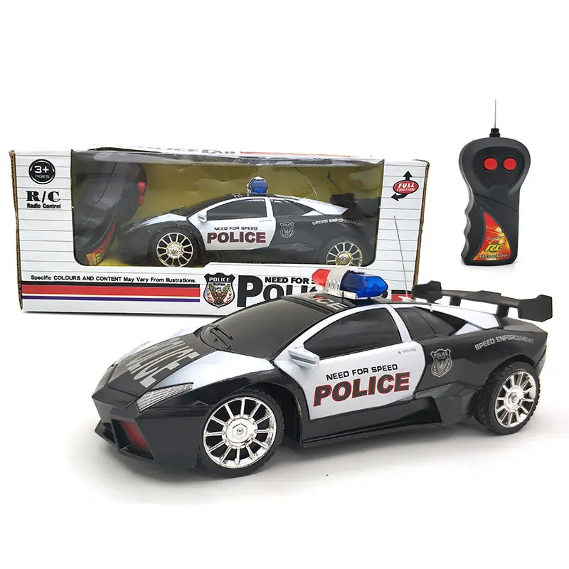 1:24 Electric 5 Style Rc Car Toy For Boy Police Sports Vehicle Mini Diecast Model Cars Toys For Children Friends Moto Oyuncak 1