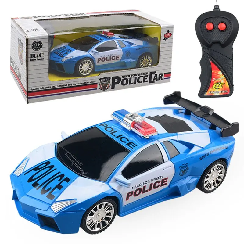 1:24 Electric 5 Style Rc Car Toy For Boy Police Sports Vehicle Mini Diecast Model Cars Toys For Children Friends Moto Oyuncak 4
