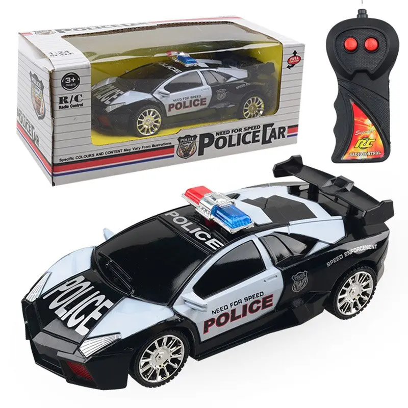 1:24 Electric 5 Style Rc Car Toy For Boy Police Sports Vehicle Mini Diecast Model Cars Toys For Children Friends Moto Oyuncak 6