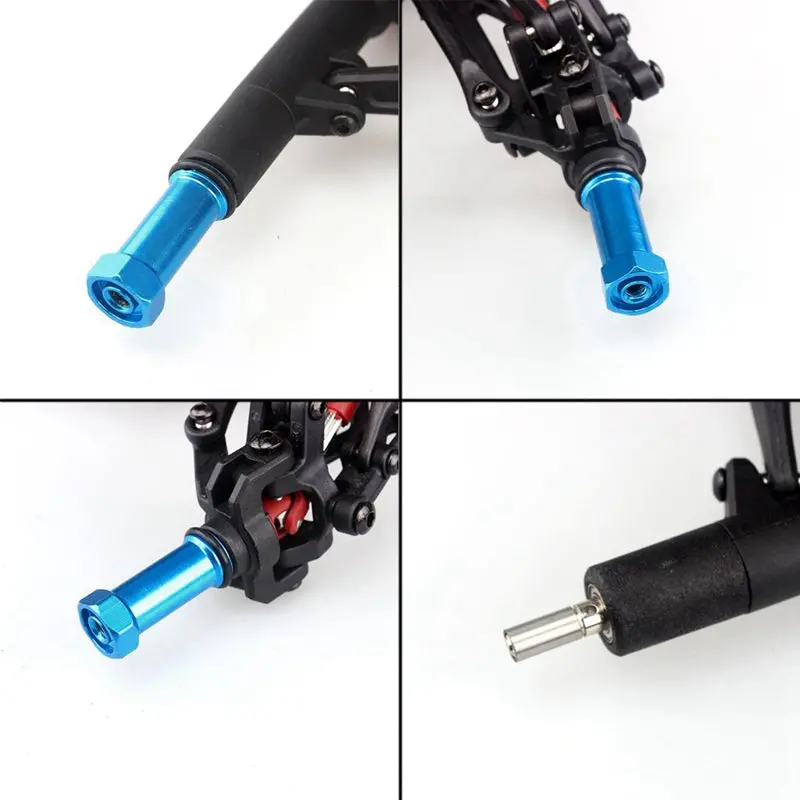 12Mm Aluminum Wheel Hex Adapters Long 29Mm Extension Rc Car Conversion Parts For 1/12 Wltoys 12428 12423 2