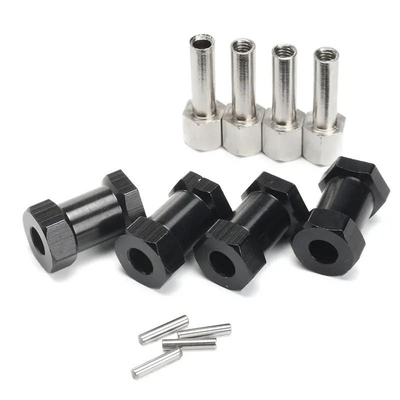 12Mm Hub Hex Wheel Drive Adapter 20Mm Extension For 1/10 Rc Crawler Car Parts Scx10 Wraith 1