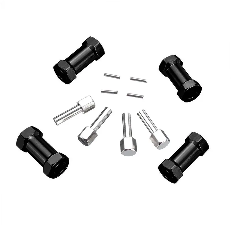 12Mm Wheel Hub Hexagonal Coupler Drive Adapter 25Mm Extension For 1/10 Rc Crawler Scx10 Wraith Rc Car Parts 2