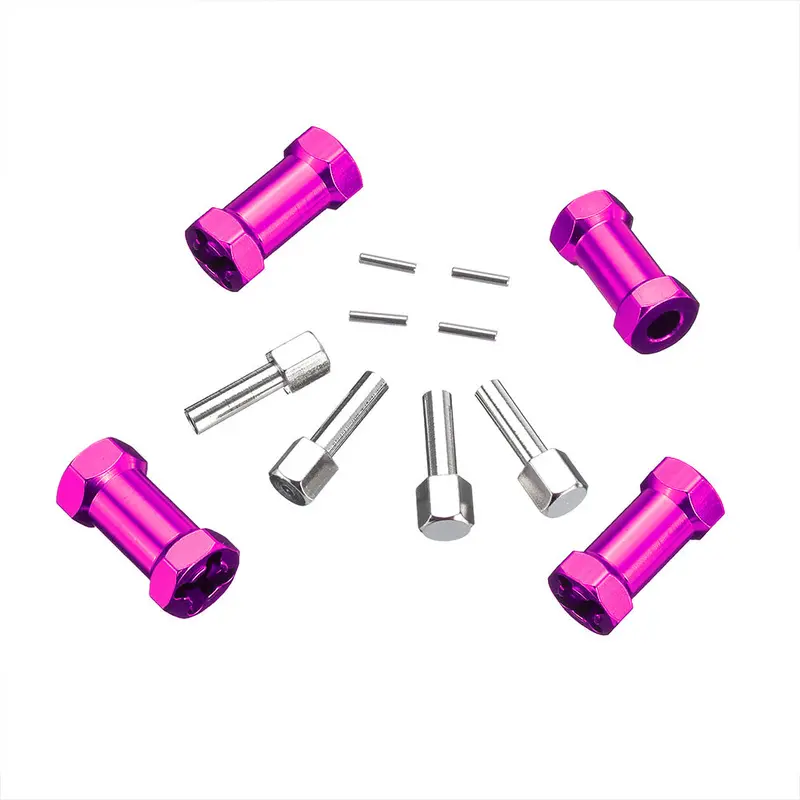 12Mm Wheel Hub Hexagonal Coupler Drive Adapter 25Mm Extension For 1/10 Rc Crawler Scx10 Wraith Rc Car Parts 5