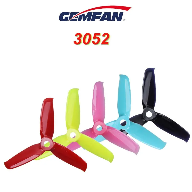 12Pair 24Pcs Gemfan Flash 3052 Pc 3-Blade Propeller 5Mm Mounting Hole For 1306-1806 Motor Rc Drone Fpv Racing 1