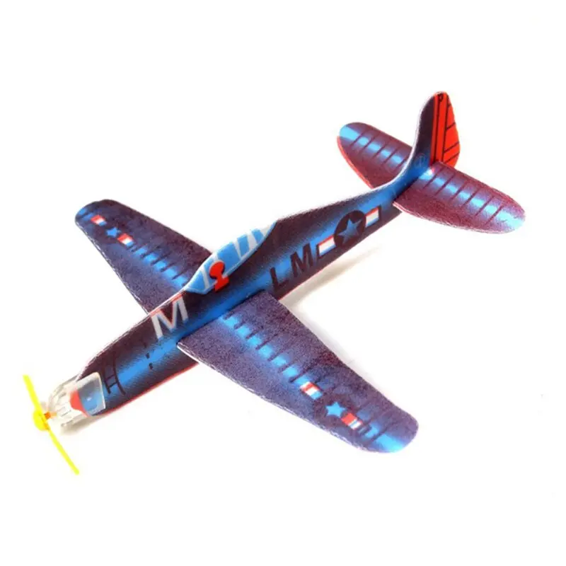 12Pcs/Lot Kid Diy Hand Throw Flying Glider Plane Toy Epp Foam Plane Ultralight Aircraft Airplane Model Toy Kid Outdoor Toy Game 1