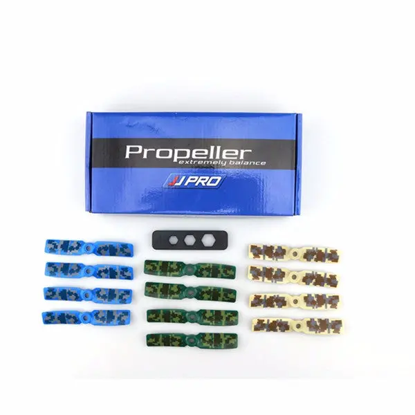 12Pcs Original Jjrc Jjpro-3545Bn 2-Blade Camouflage Propeller For Qav130 Qav180 Fpv Rc Racing Drone 1