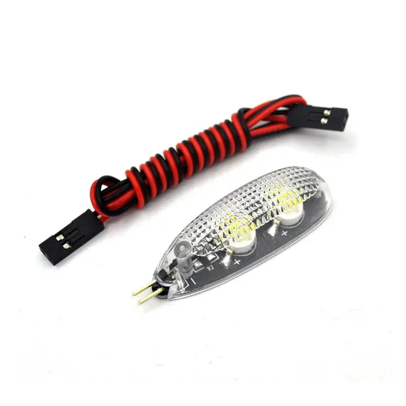 12V Intelligent Navigation Led Night Light 3W Red /Green/ White/ Blue For Rc Drone 1