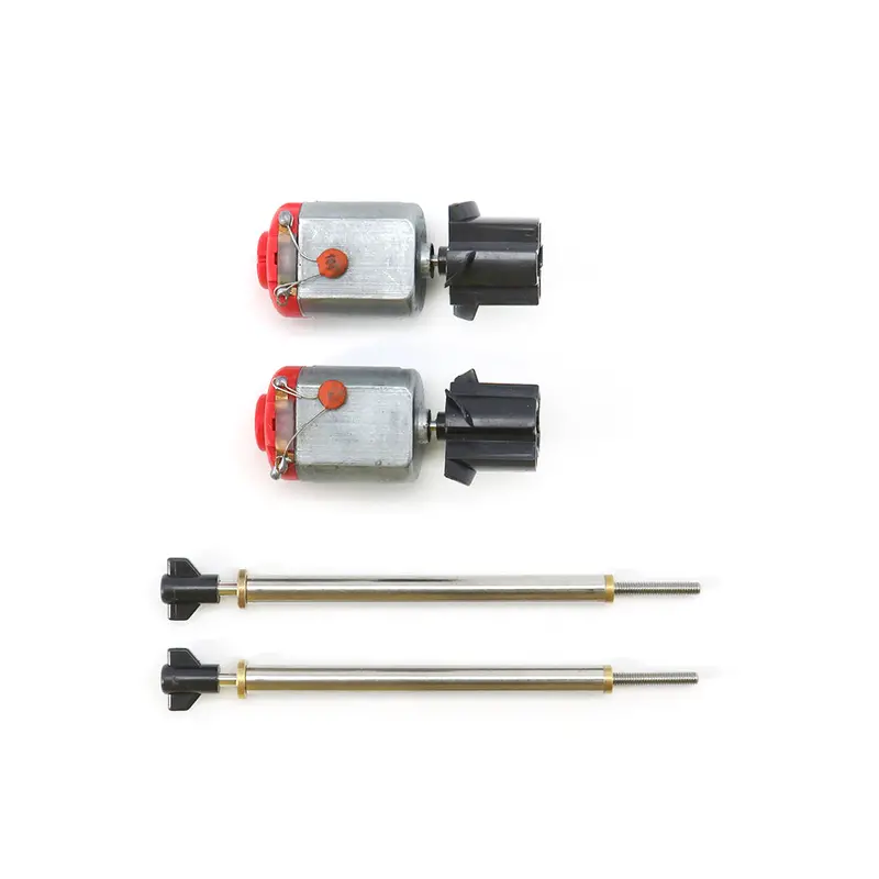 130 Brushed Motor+ Copper Tube Set For Flytec V002 V005 Simulation Crocodile Rc Boat Model Spare Parts 1