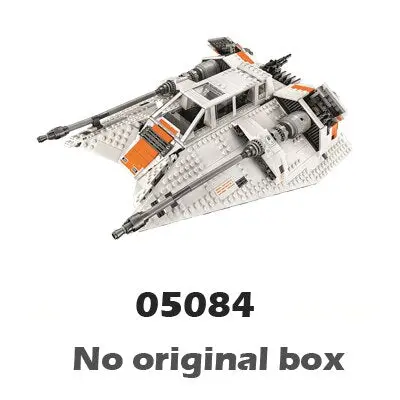 1457Pcs Space Wars Snow Speeder Battle Ship Games Pilot Rebel 05084 Model Building Blocks Boys Bricks Compatible With Legoing 1