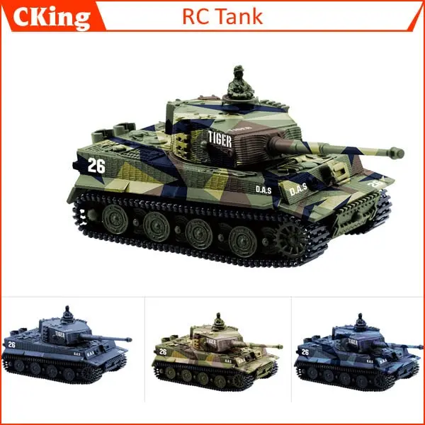 14Ch 1:72 Rc Tank Toy Great Wall 2117 Remote Control Tank Mini Tiger Battle Tank Toy Best Christmas Gift For Kids 1