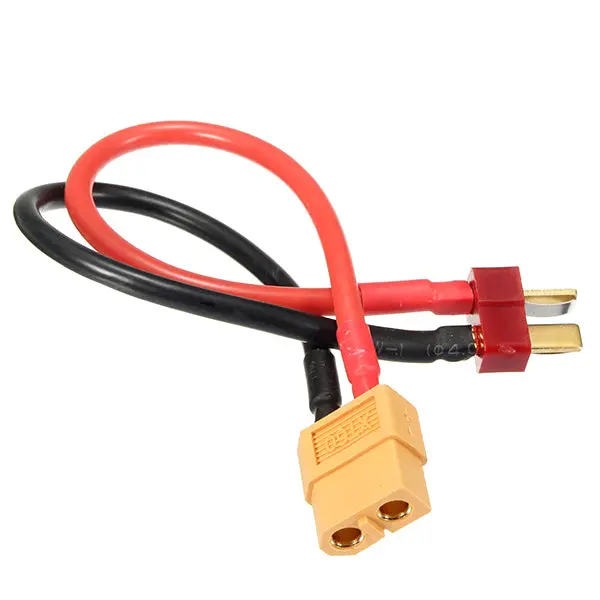 150Mm Xt60 Female Plug To T Male Plug Adapter Connector 1