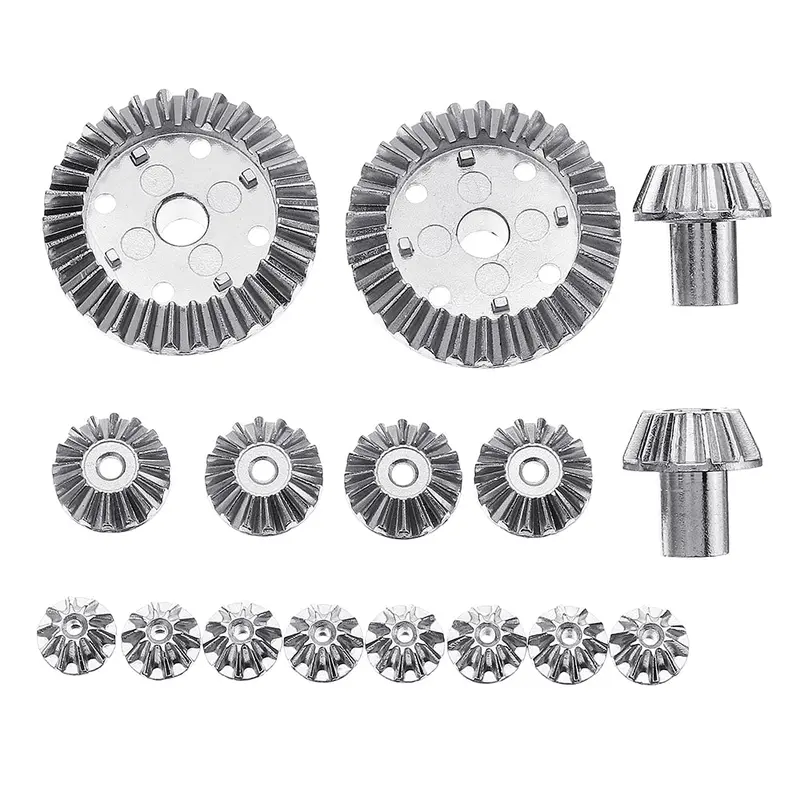 16Pcs Upgrade Metal Gear For Wltoys 144001 12428-A 12428-B 12428-C /12423 Rc Car Parts 1