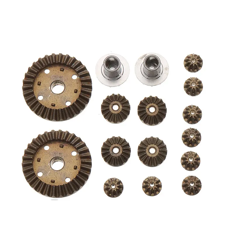 16Pcs Upgraded Metal Gear For Wltoys 144001 12428 12423 124011 124301 Rc Car Parts 1