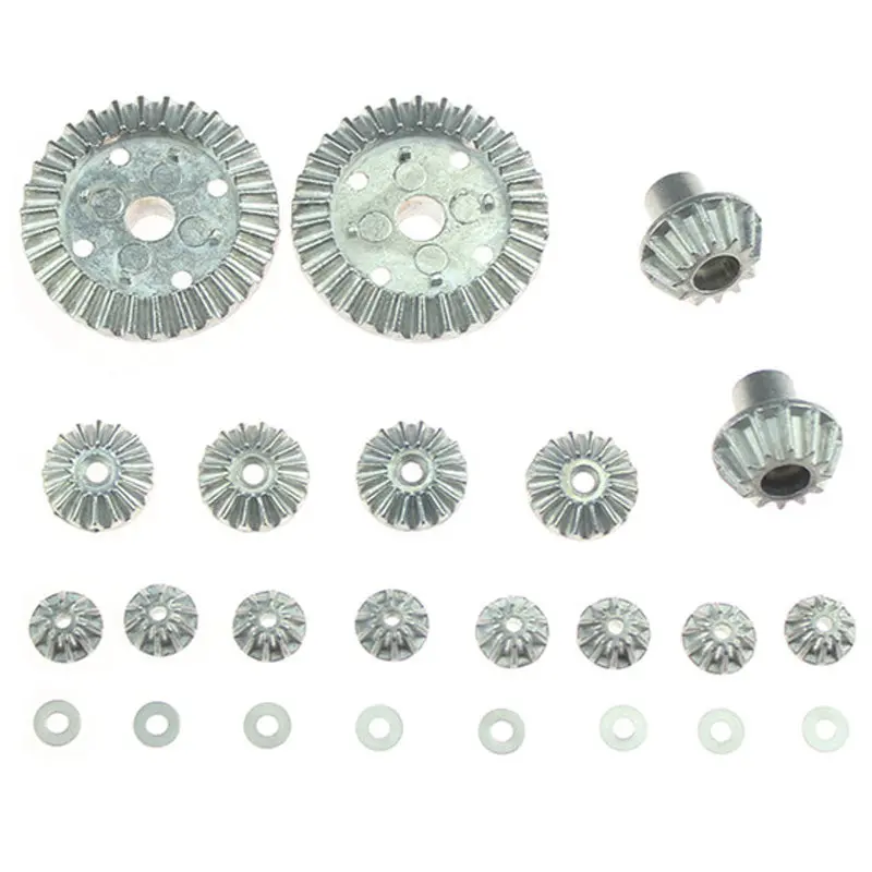 16Pcs12t 24T 30T Motor Driving Gear Planet Gear Differential Gear Combo Set For Wltoys 12428 12423 12628 Rc Car Model Parts Mo 1