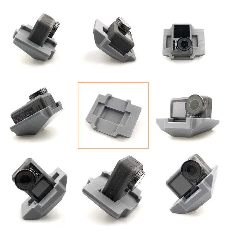 18 30 40 45 Degree 3D-Printed Multi Angles Desk Inclined Camera Mount For Dji Osmo Action Camera 1