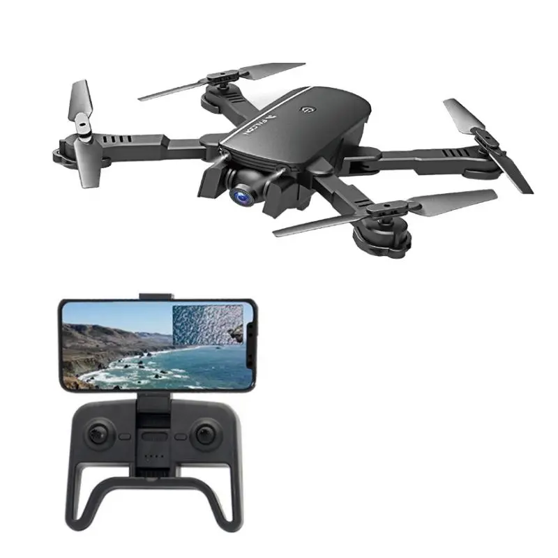 1808 Wifi Fpv With 4K Wide Angle Camera Optical Flow Altitude Hold Mode Foldable Rc Drone Quadcopter Rtf 1