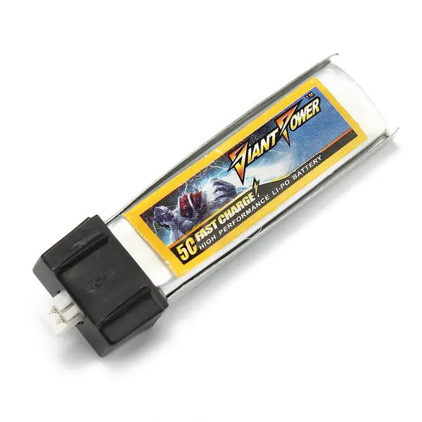 180Mah 3.7V 1S 50C Lipo Battery For E-Flite Blade Nano Cpx Inductrix Tiny Whoop Rc Quadcopter 1