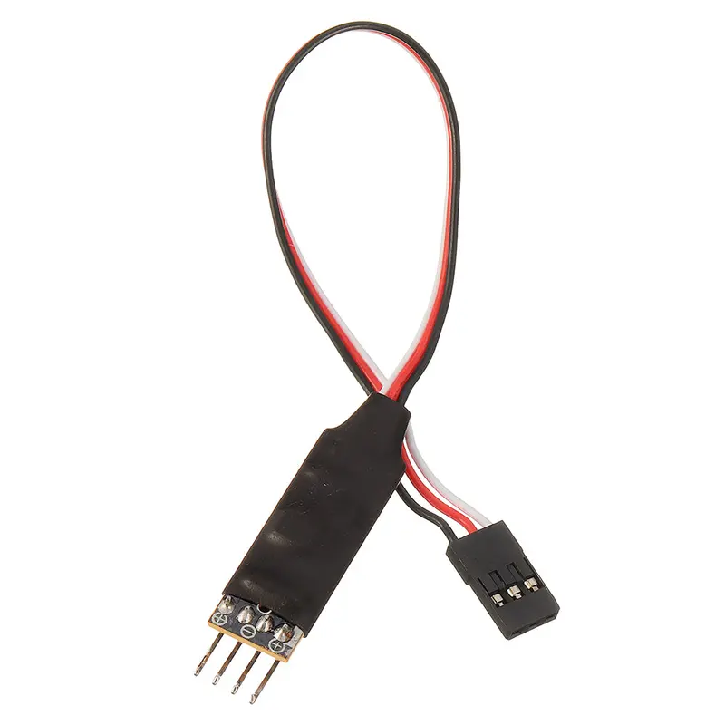 190Mm 3Ch Led Light Switch System W/ Flashing Light Function Turn On / Off For Rc Car Model Parts 1
