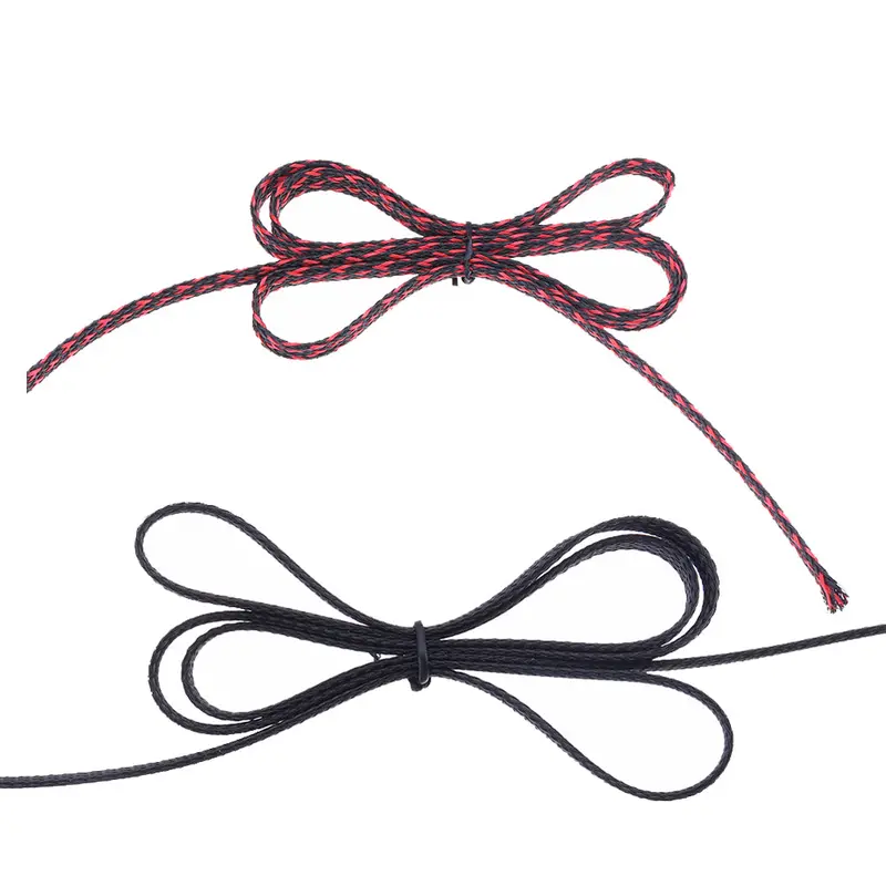 1M Diameter 6Mm Pet Polyester Braided Wire Tube Diy Rc Motor Esc Wire Cable Line Protective Cover Tube For Rc Drone 1