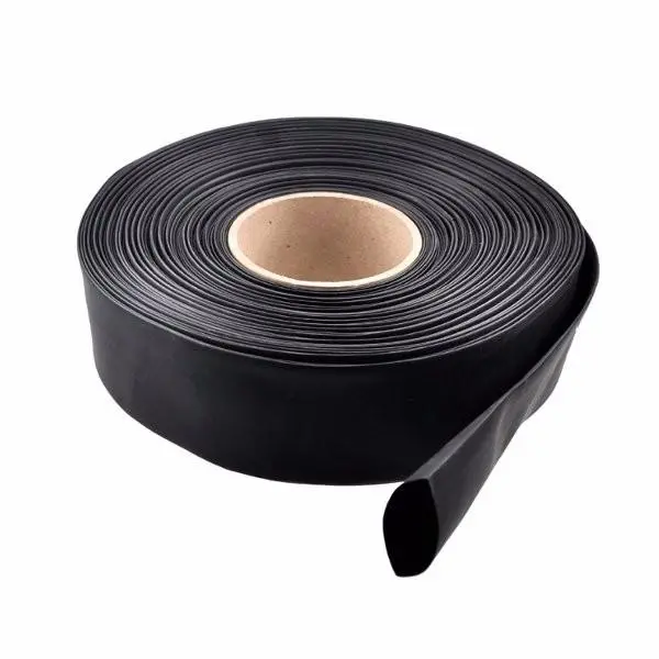 1M Pvc Heat Shrink Tubing Black  30/40/46/50/60/70/86Mm Wide For Lipo Battery 1