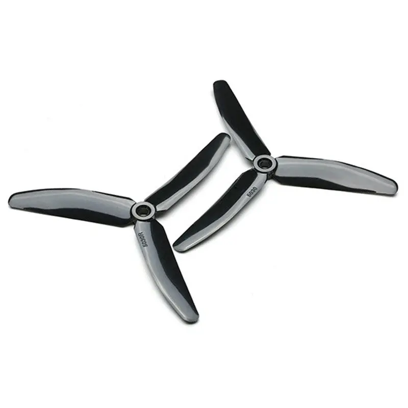 1Pair 6045 7045 5030 Props 3-Blades Propeller Cw Ccw For Mini 300 350Mm Fpv 5 Inch 5" Abs Plastic For Qav 200 250 Quadcopter 1