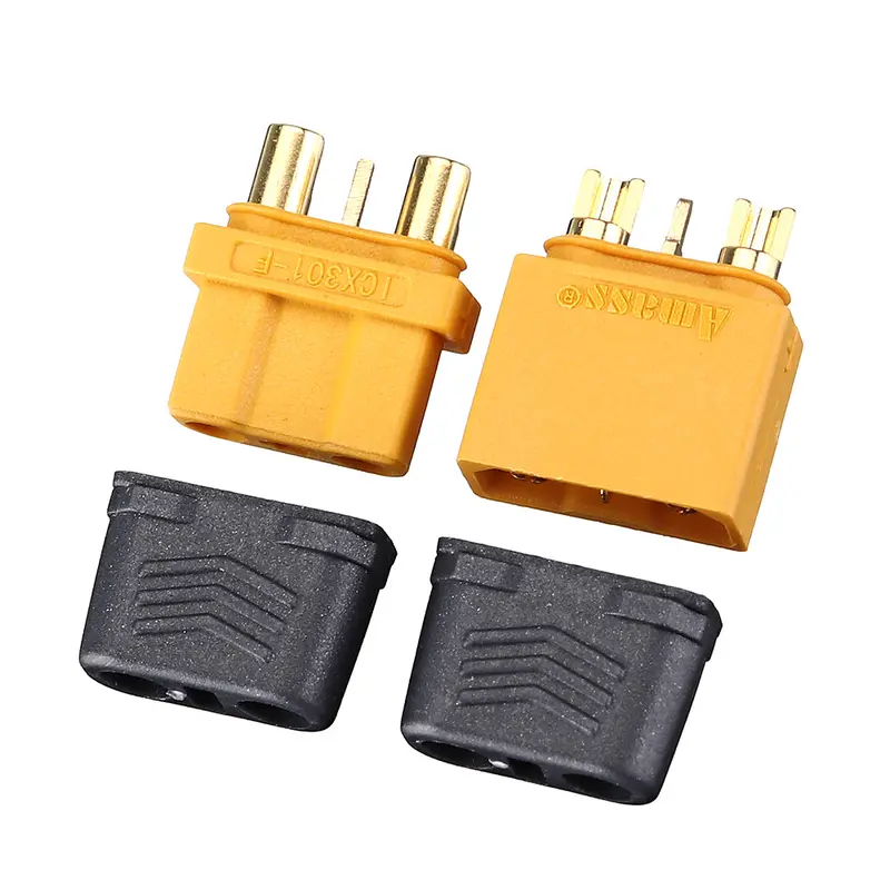 1Pair Amass Icx301 Plug Male Female Bullet Connectors For Rc Drone 1