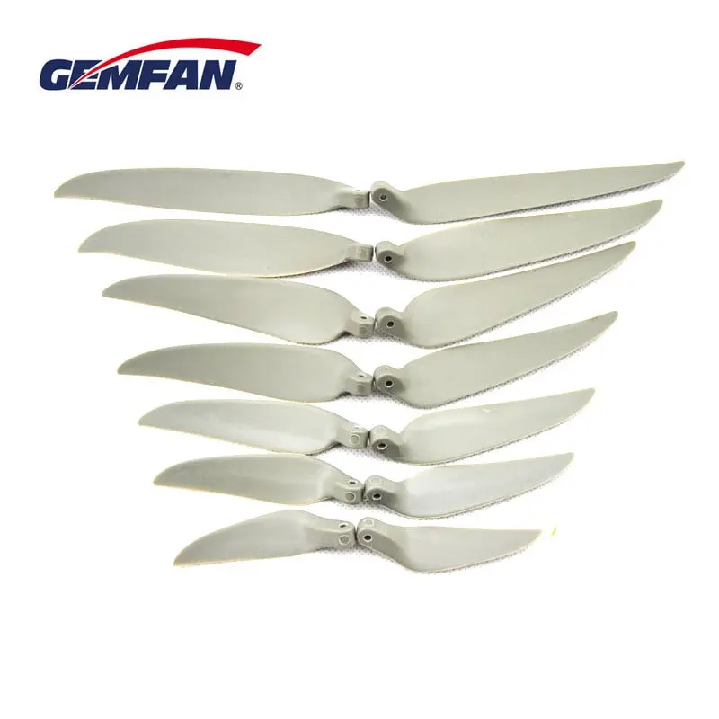 1Pair Gemfan Electric Nylon Folding Propeller 7060 7540 8050 9050 1060 1180 1280 1380 For Rc Airplane Multicopter Quadcopter 1