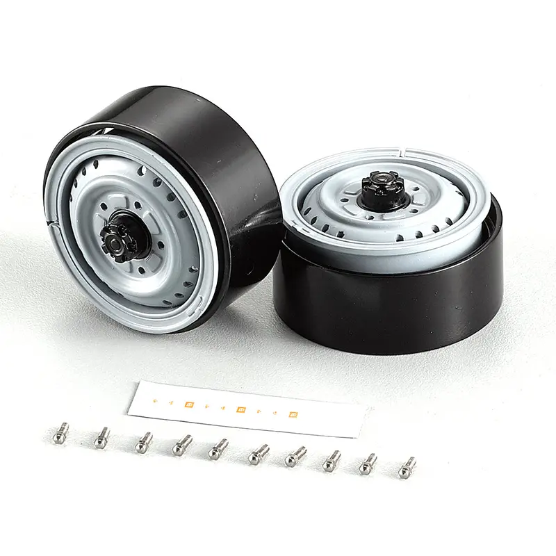 1Pair Killerbody 48693 Aluminum Alloy 1.68 Inch Rc Car Wheel Hub For Kb48691 Tyre 3.35 Inch 1