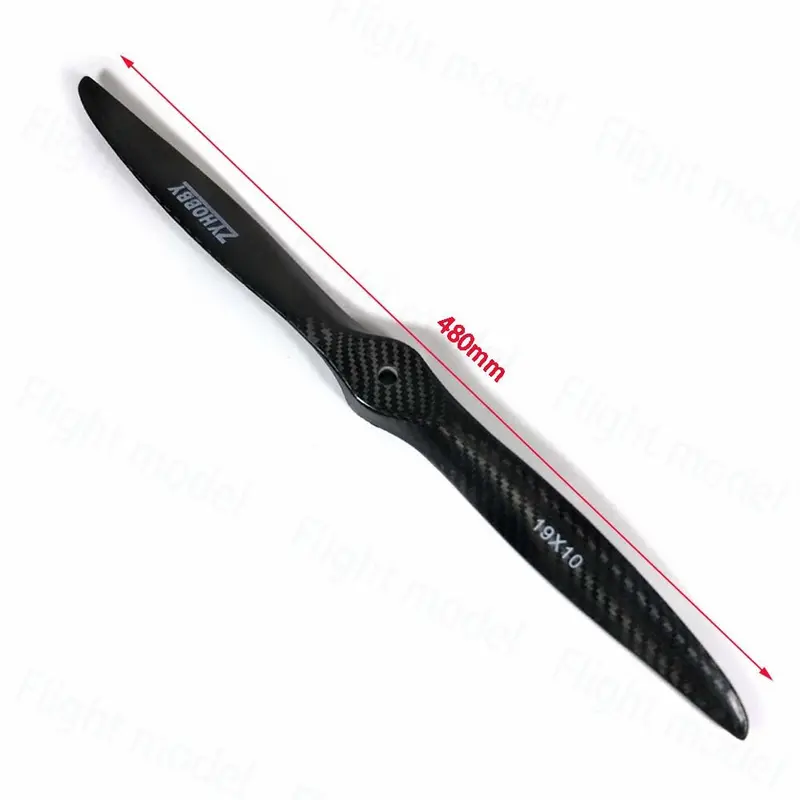 1Pc Acro Super Strong Carbon Fiber Propeller For Rc Fixed Wing Gas Airplane 19X8 19X10 20X8 22X10 23X8 23X10 24X8 24X10th 1