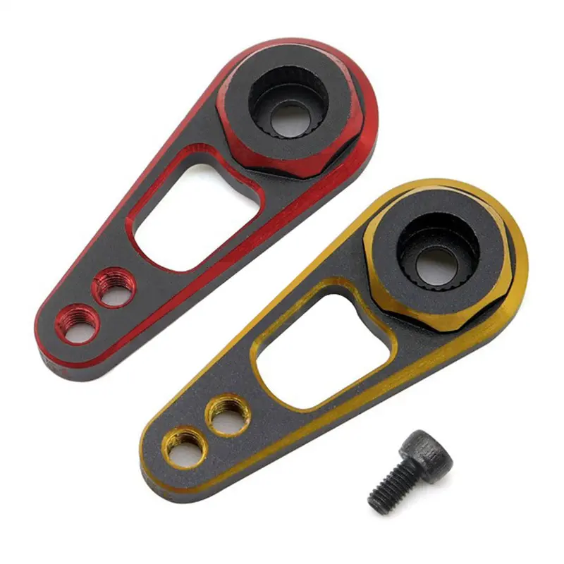 1Pc Aluminum Alloy 34Mm 25T Steering Horn Arm For Jx Futaba Rc Servo Spare Parts 1