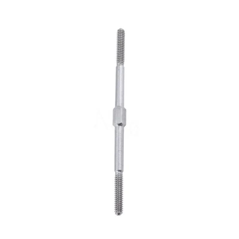 1Pc M3 X 86Mm Steel Push Rod Hex Thread Cw/Ccw Rc Airplane Spare Part 1