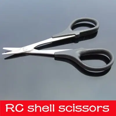 1Pcs 1/8 1/10 1/16 Stainless Steel Car Toll For Rc Vehicle Buggy Truck Boat Body Shell Bodyshell Curved Scissors Tool Parts 1