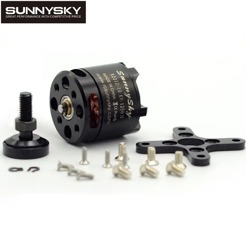 1Pcs 100% Original Sunnysky X2212 980Kv/1250Kv/Kv1400/2450Kv Brushless Motor (Short Shaft )Quad-Hexa Copter 1