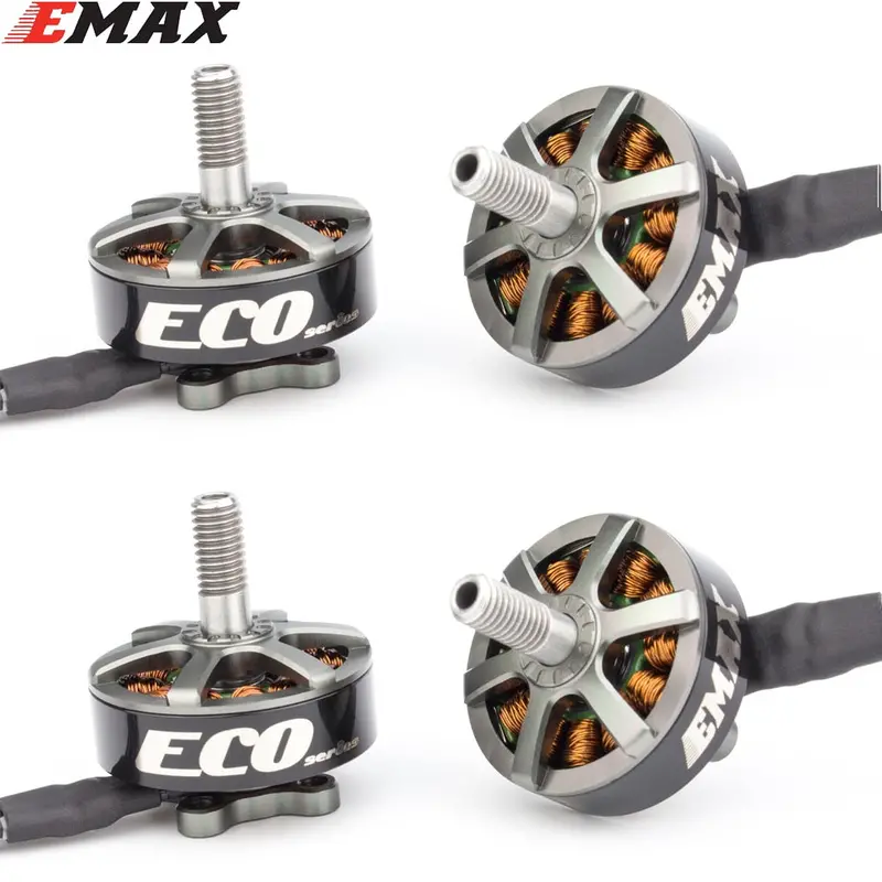1Pcs/2Pcs/4Pcs Emax Eco Series 2306 6S 1700Kv 4S 2400Kv Brushless Motor For Rc Models Spare Part Diy Accessories 1